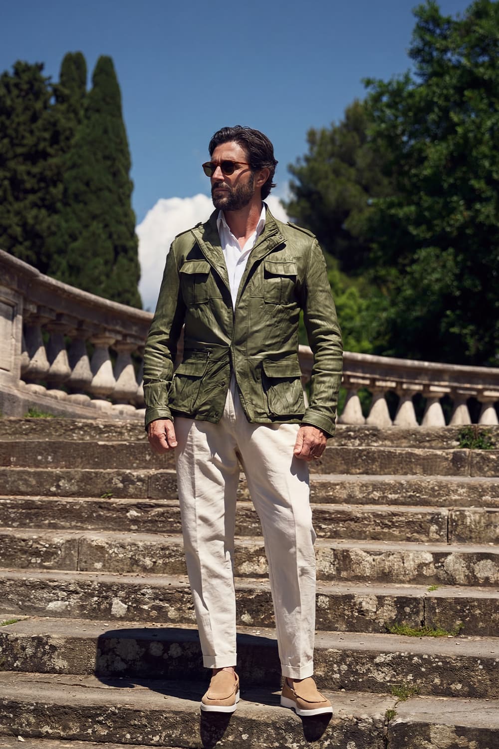 Miquel Sahariana Vintage Verde