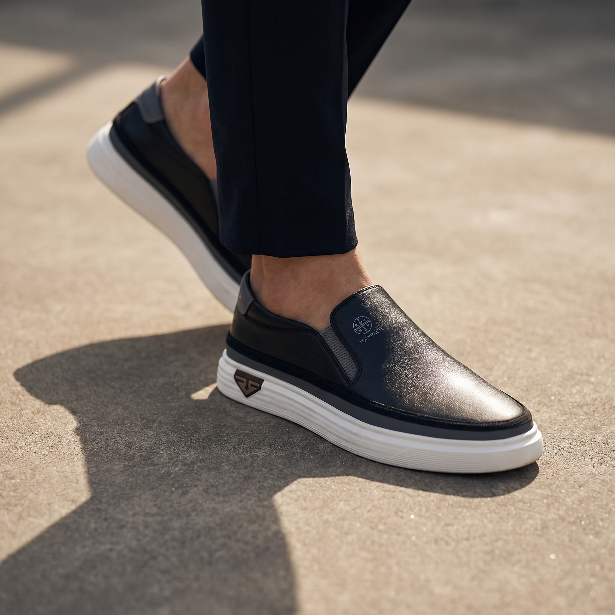 TORINO – Sneaker Uomo Slip-On in Pelle