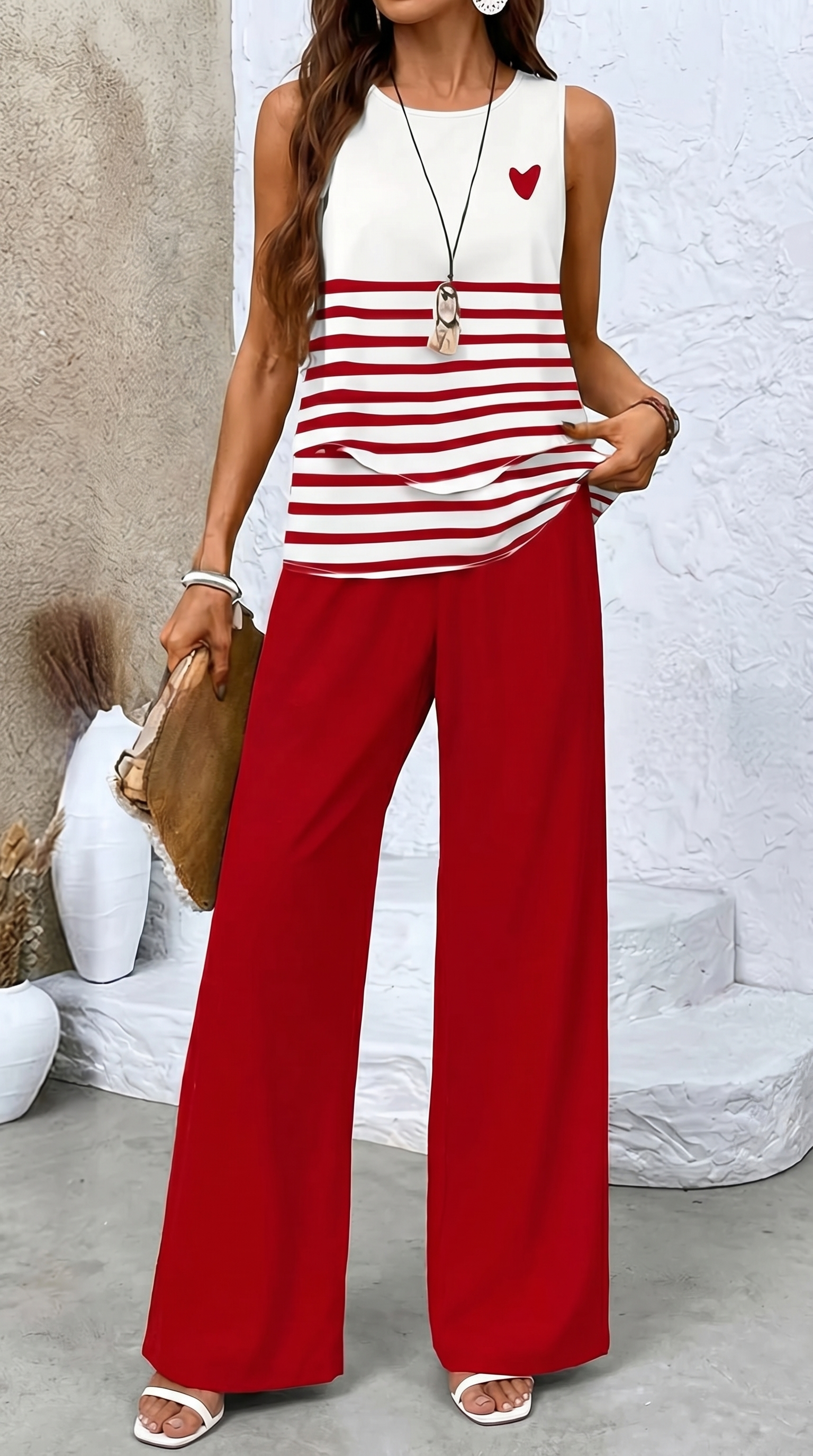 Chiara - Set Due Pezzi Floreale