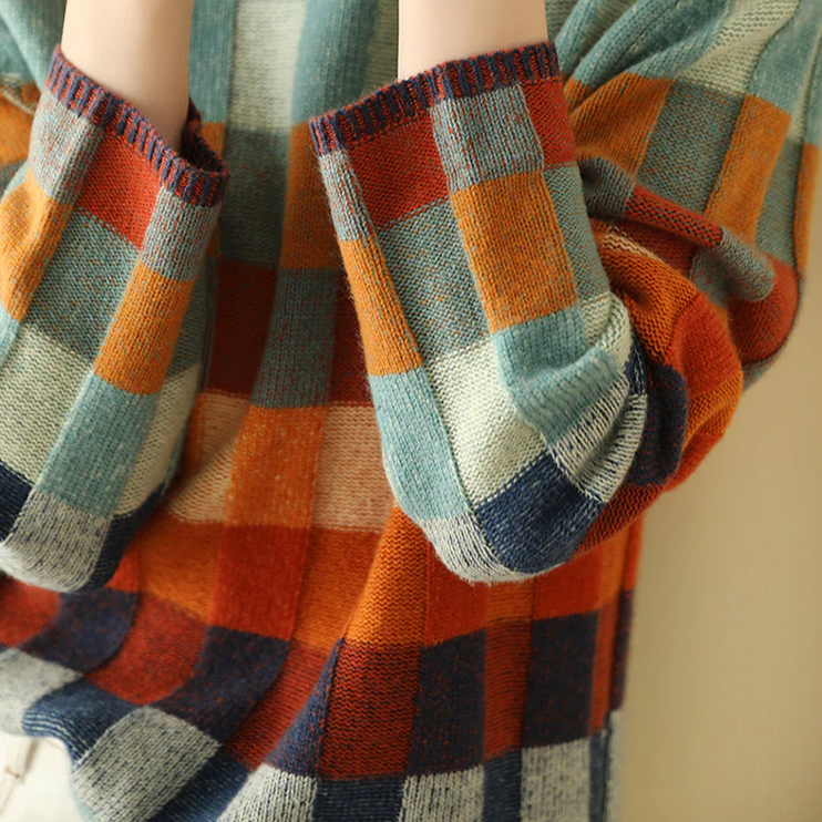Mirea™ | Maglione Colorato a Quadri