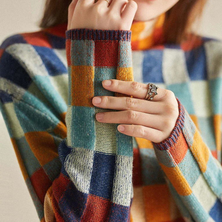 Mirea™ | Maglione Colorato a Quadri