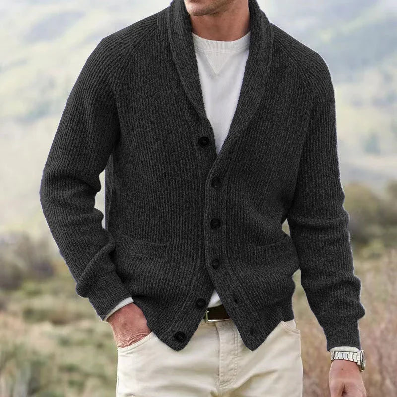 Varel | Cardigan a maniche lunghe con bottoni
