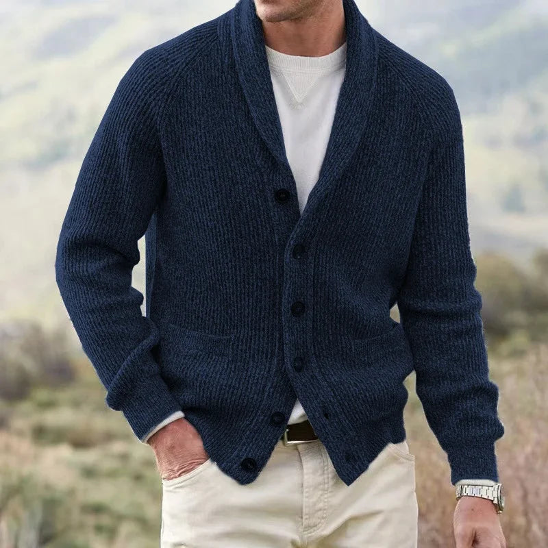 Varel | Cardigan a maniche lunghe con bottoni
