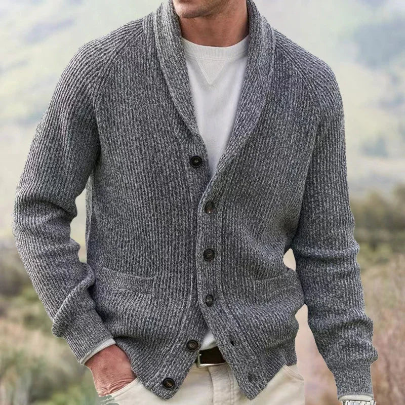 Varel | Cardigan a maniche lunghe con bottoni