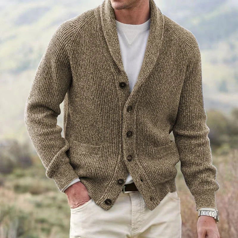 Varel | Cardigan a maniche lunghe con bottoni