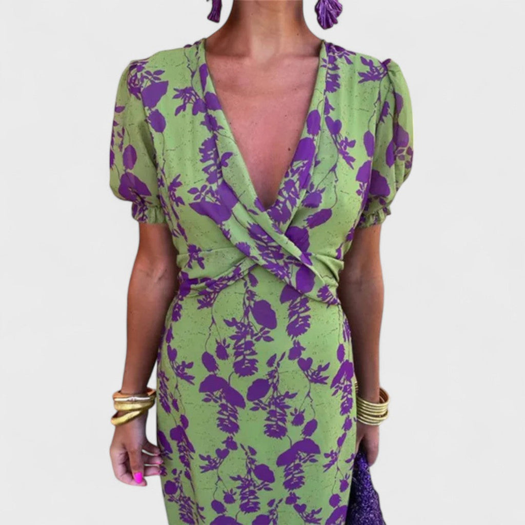 Carmen | Abito Elegante Premium con Scollo Profondo