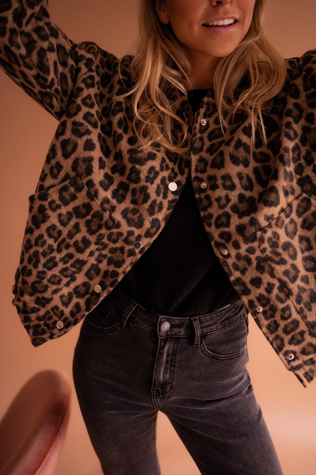 Natalie | Giacca Leopardata Alla Moda