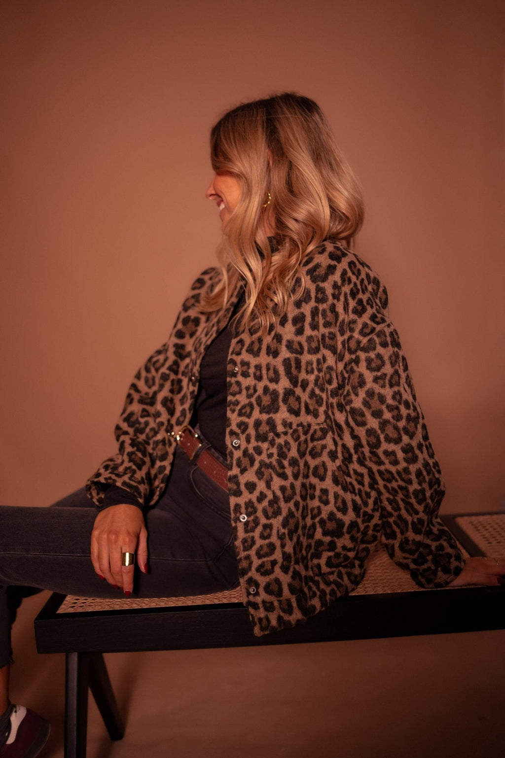 Natalie | Giacca Leopardata Alla Moda