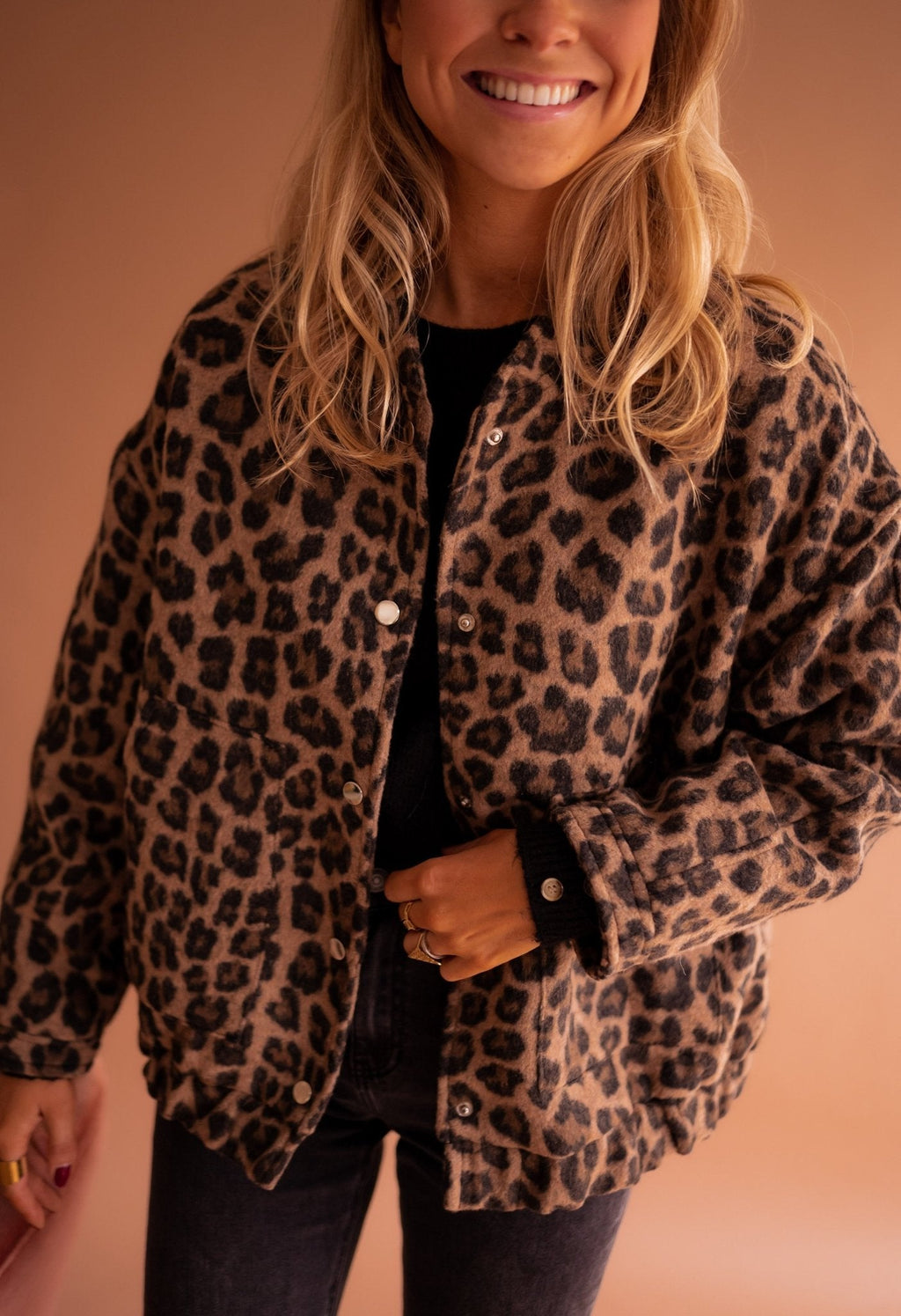 Natalie | Giacca Leopardata Alla Moda