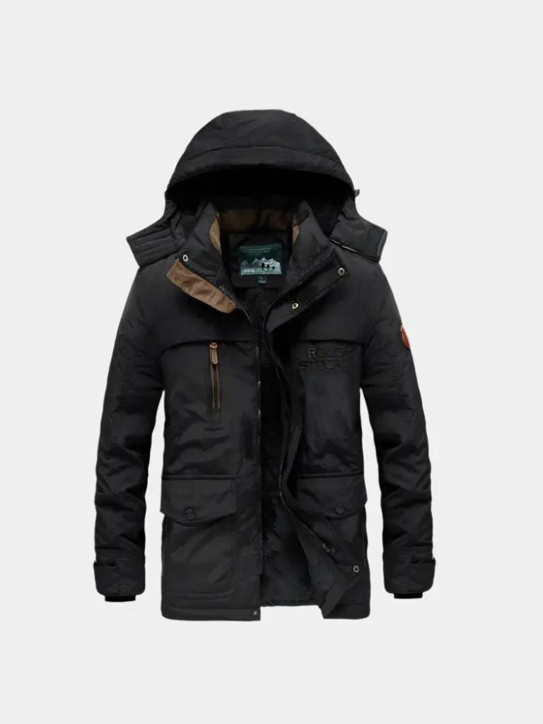 Giacca Militare con Cappuccio