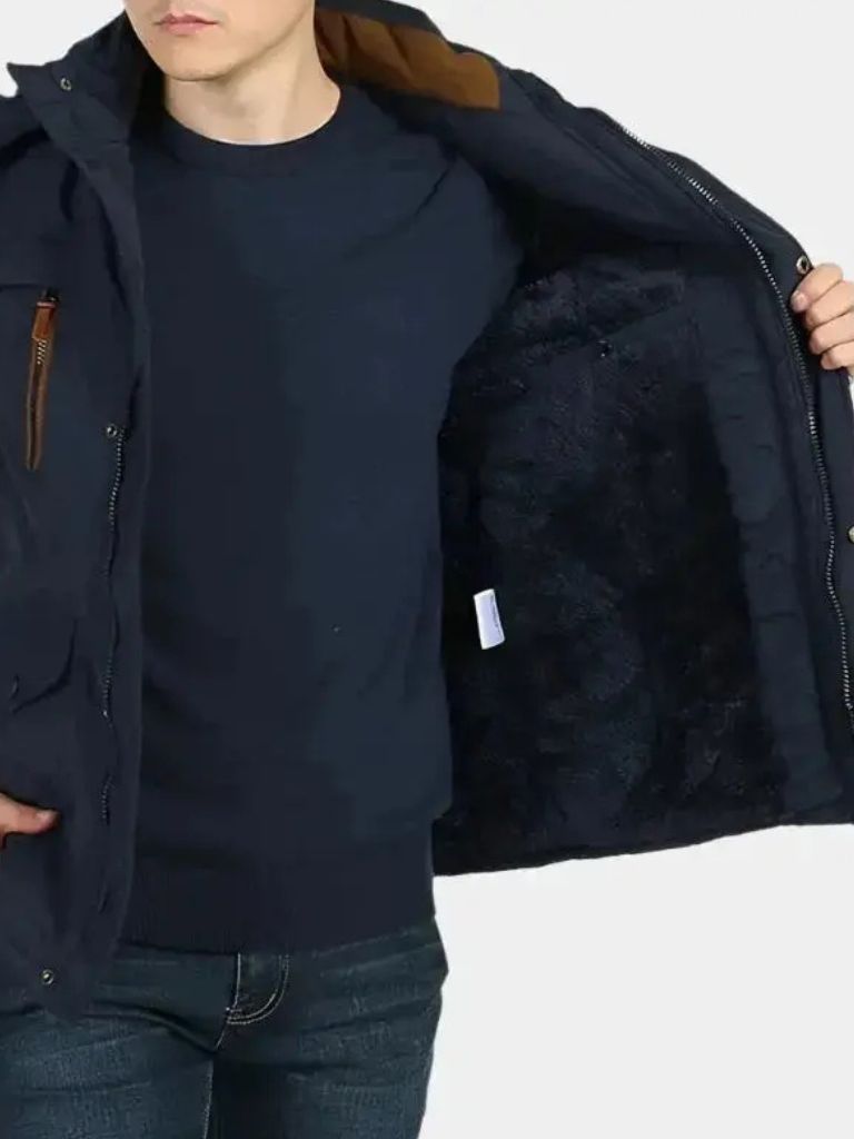 Giacca Militare con Cappuccio