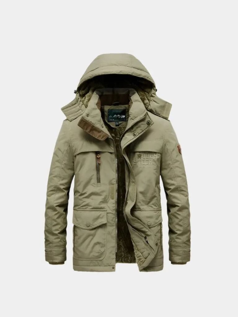 Giacca Militare con Cappuccio