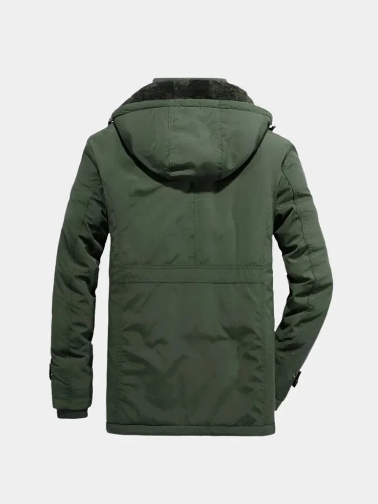 Giacca Militare con Cappuccio