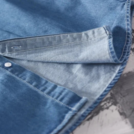 Uomo Premium Denim Button Up