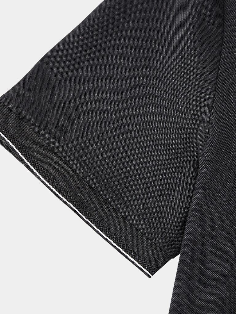 Polo con Rifinitura Obsidiana