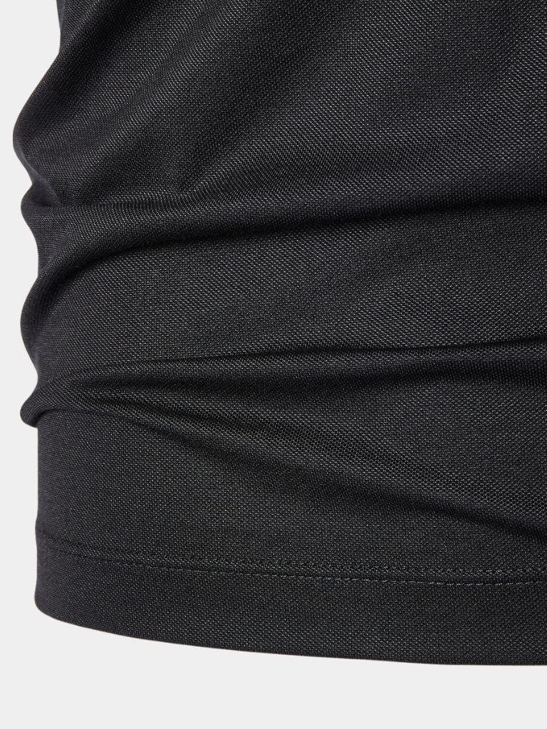 Polo con Rifinitura Obsidiana