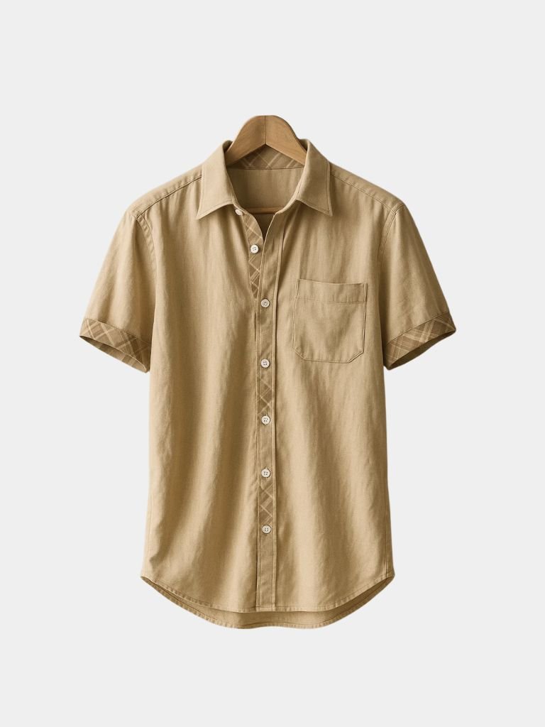 Camicia Casual Dettaglio Oceano