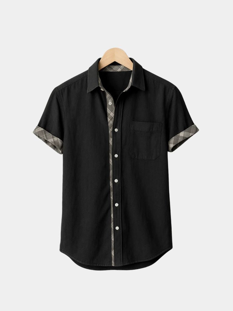 Camicia Casual Dettaglio Oceano
