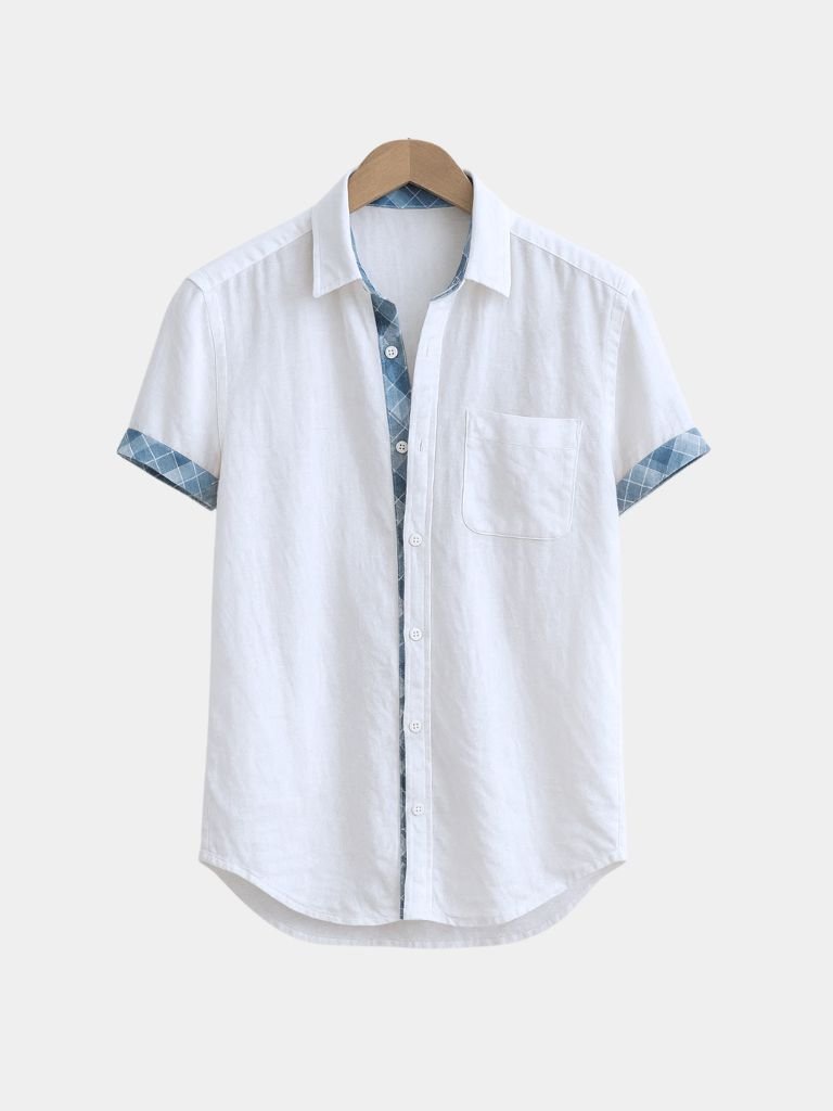 Camicia Casual Dettaglio Oceano