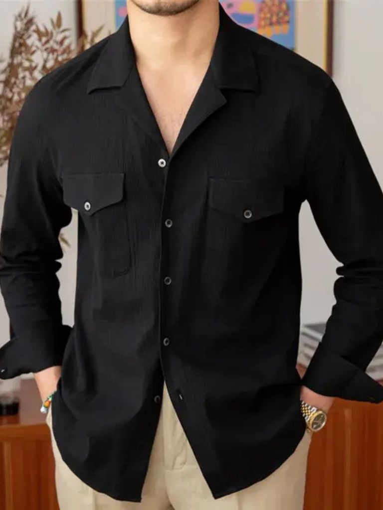 Camicia a Maniche Lunghe