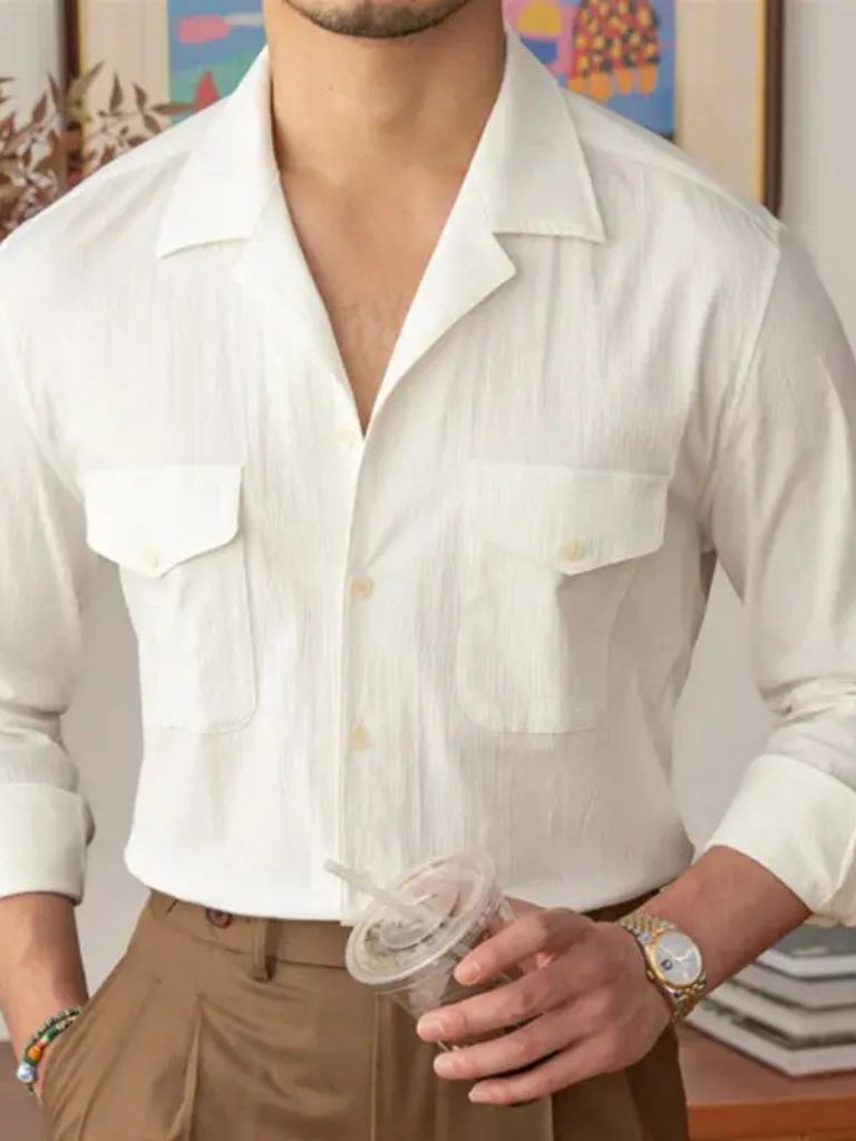 Camicia a Maniche Lunghe