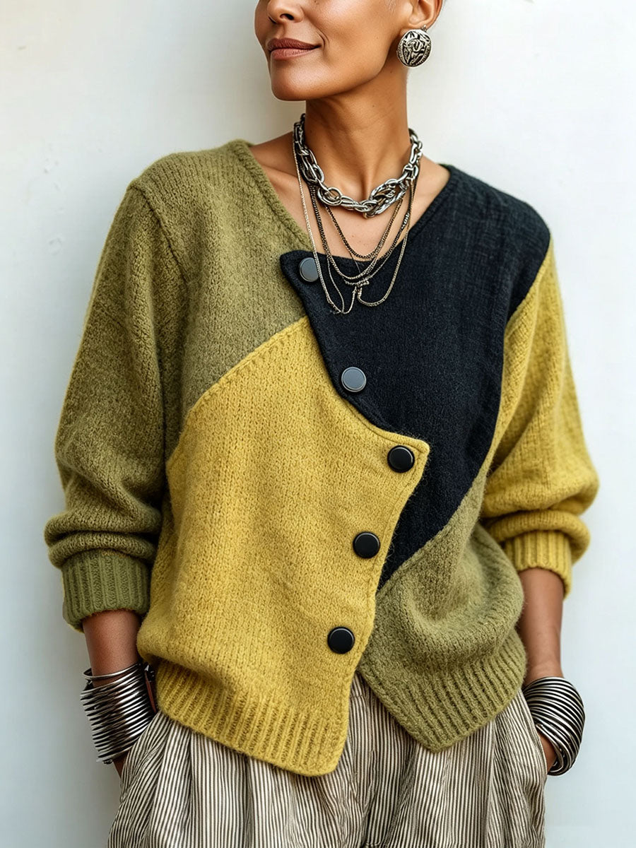 Weston™ — Il maglione color-block che si nota, e resta.