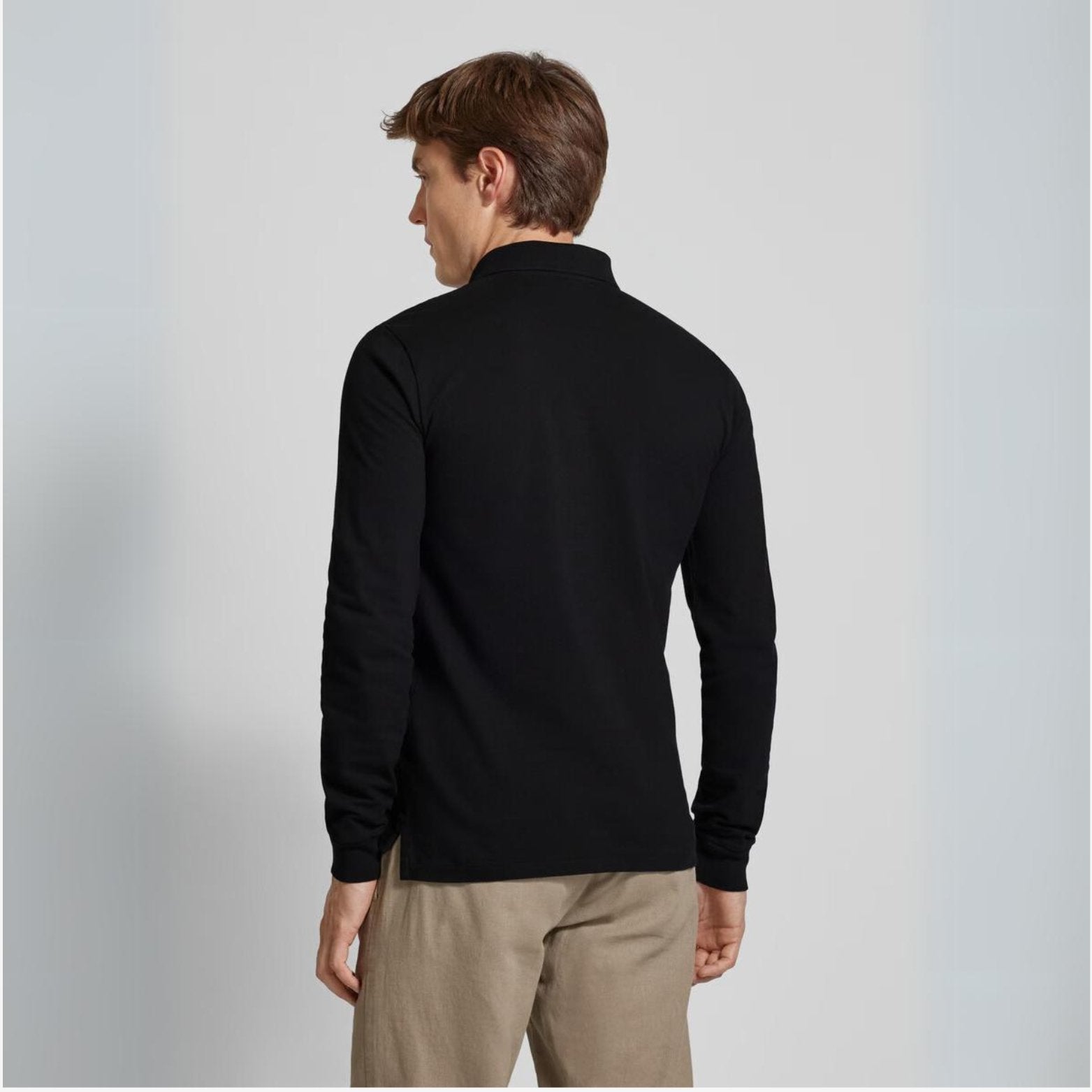 Polo James Casual a maniche lunghe