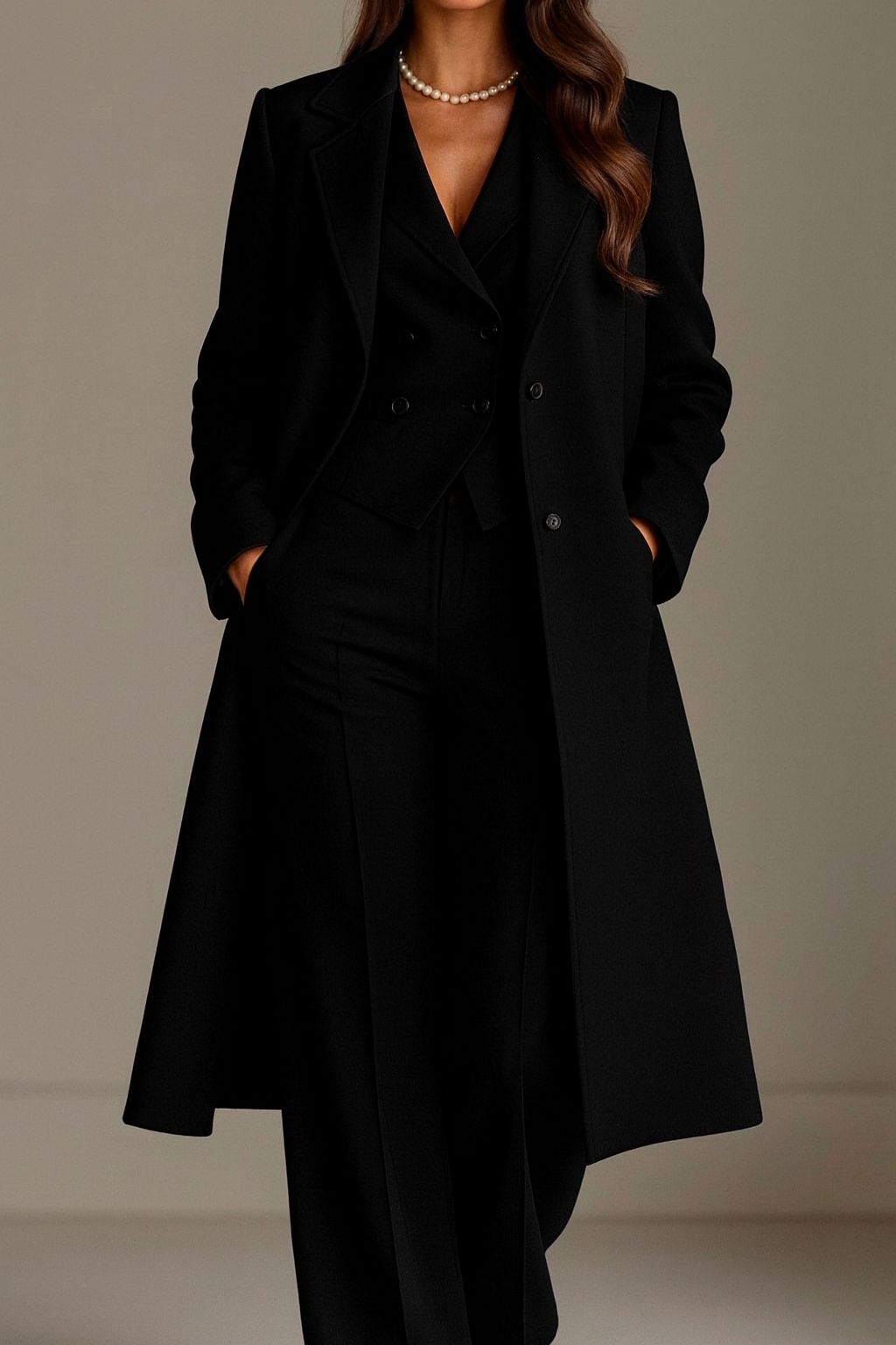 Coordinato Mavi Capotto+ Tailleur completo