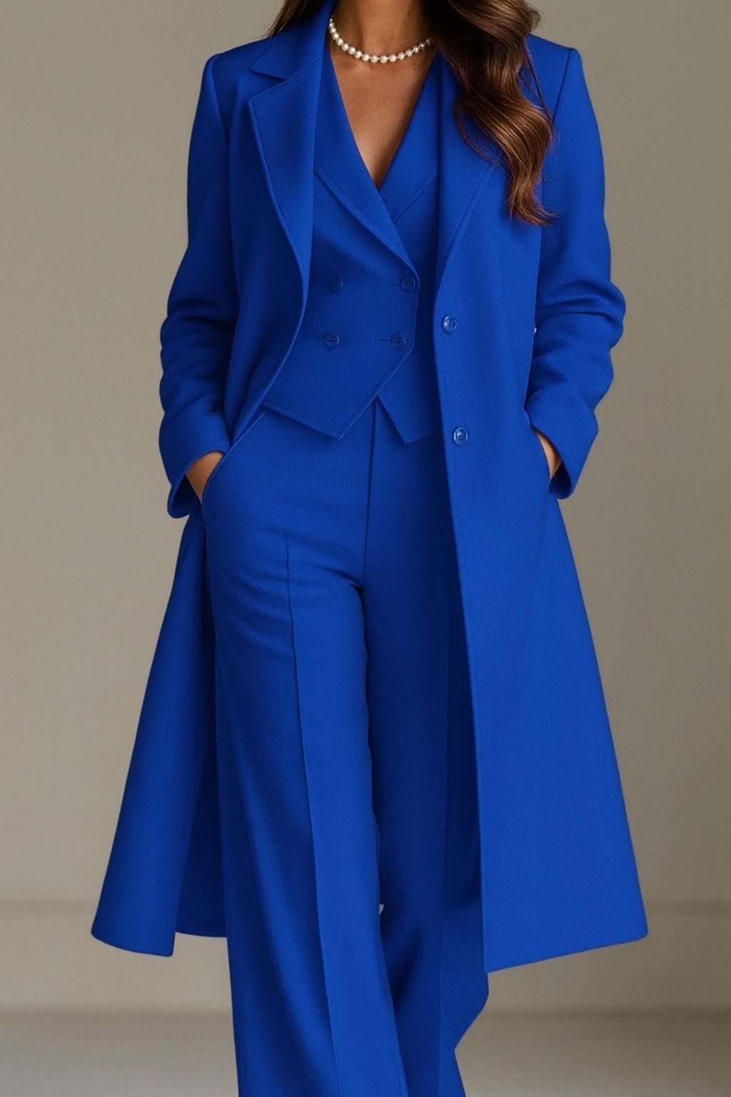 Coordinato Mavi Capotto+ Tailleur completo