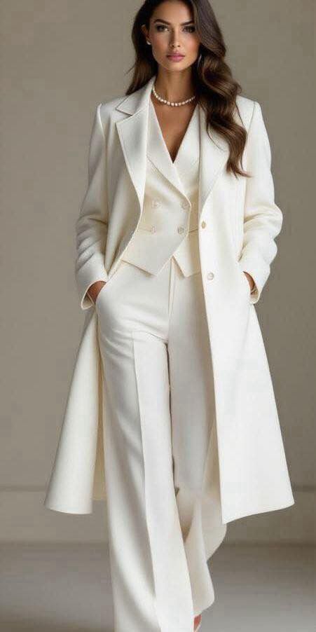 Coordinato Mavi Capotto+ Tailleur completo