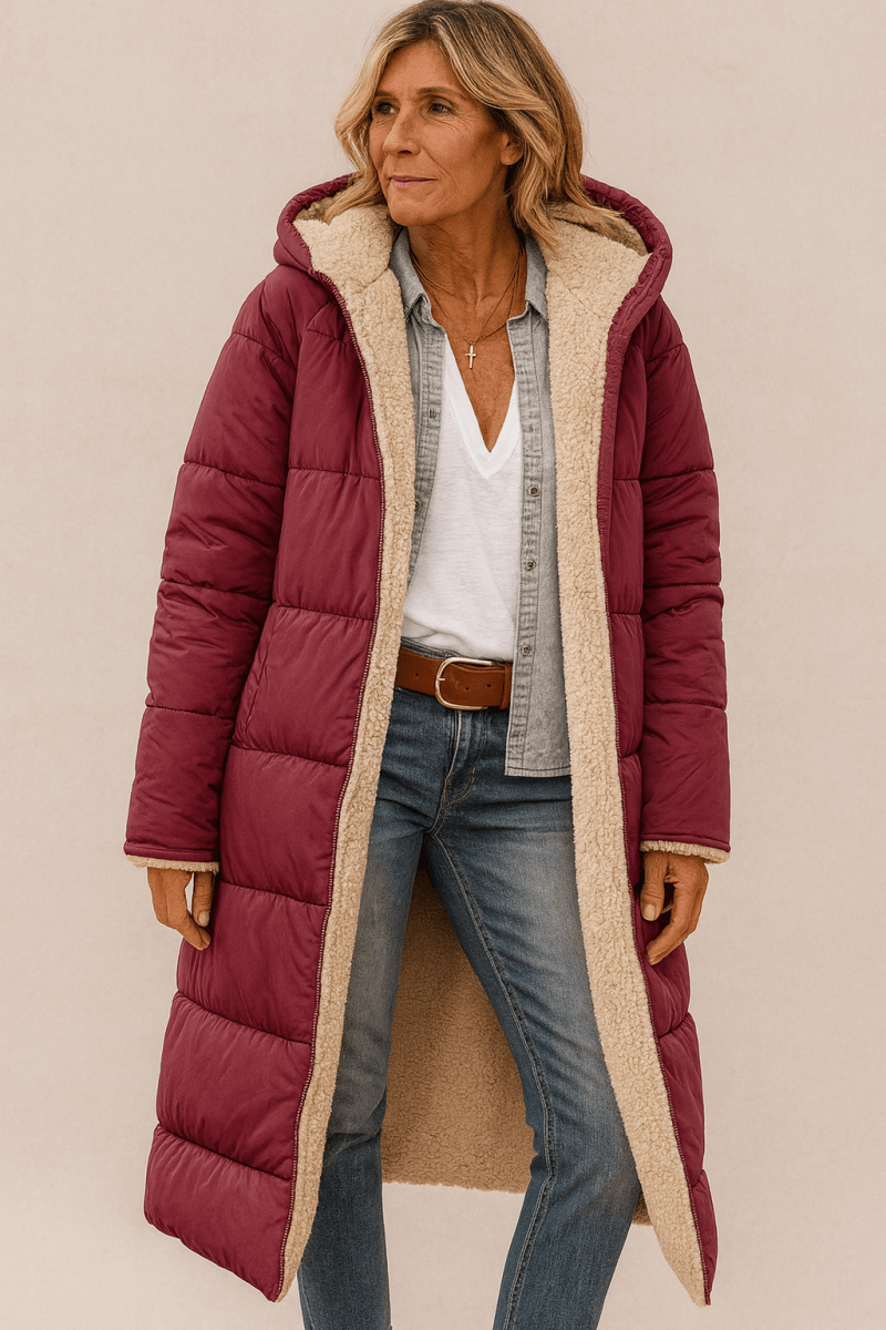 Sasha | Cappotto Reversibile Morbido