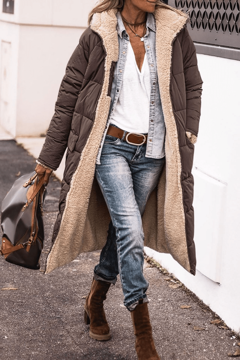 Sasha | Cappotto Reversibile Morbido