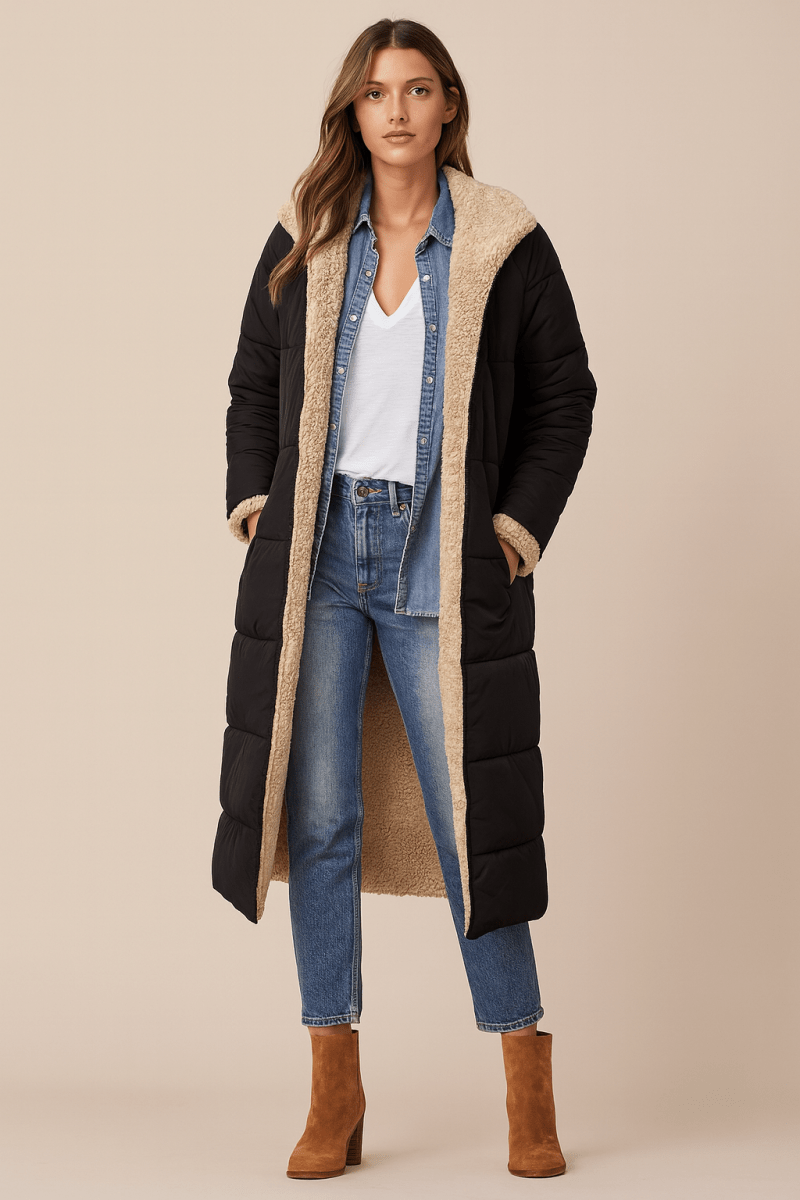 Sasha | Cappotto Reversibile Morbido