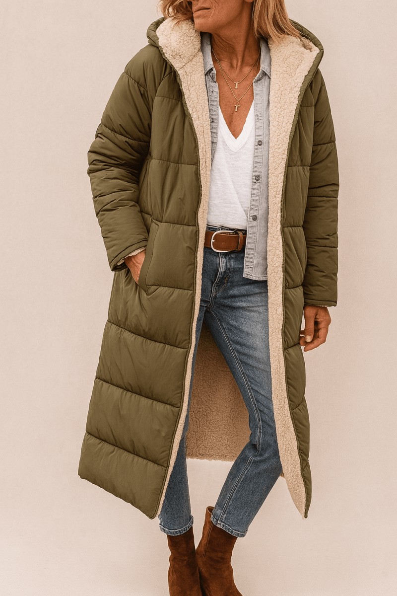 Sasha | Cappotto Reversibile Morbido
