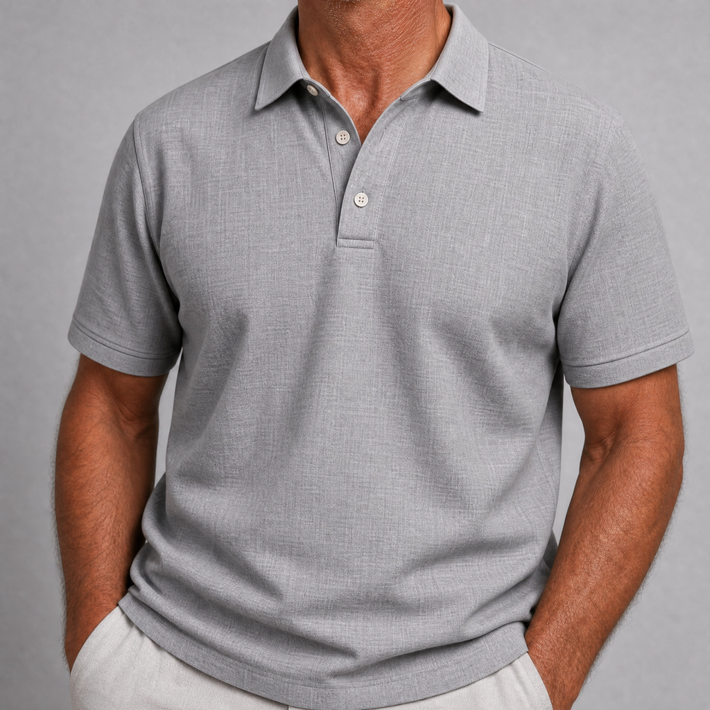 Tommaso | Polo in lino elegante