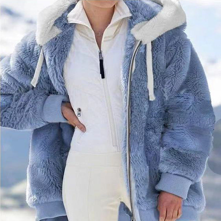 Isabella™ Giacca Invernale da Donna con Cappuccio e Cerniera