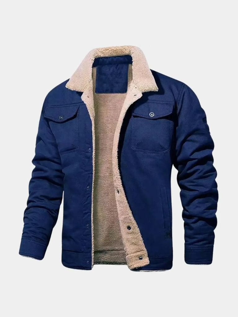 Giacca bomber in pile vintage