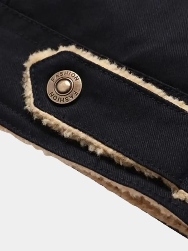 Giacca bomber in pile vintage