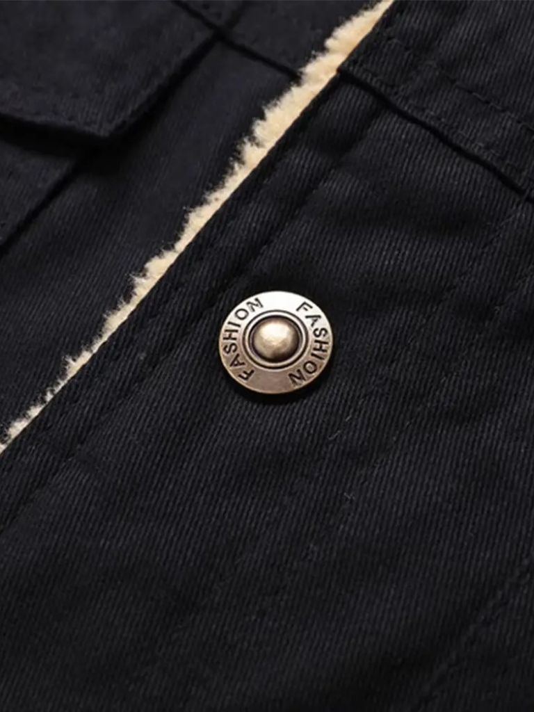 Giacca bomber in pile vintage