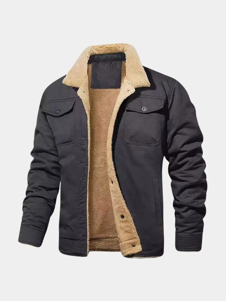 Giacca bomber in pile vintage