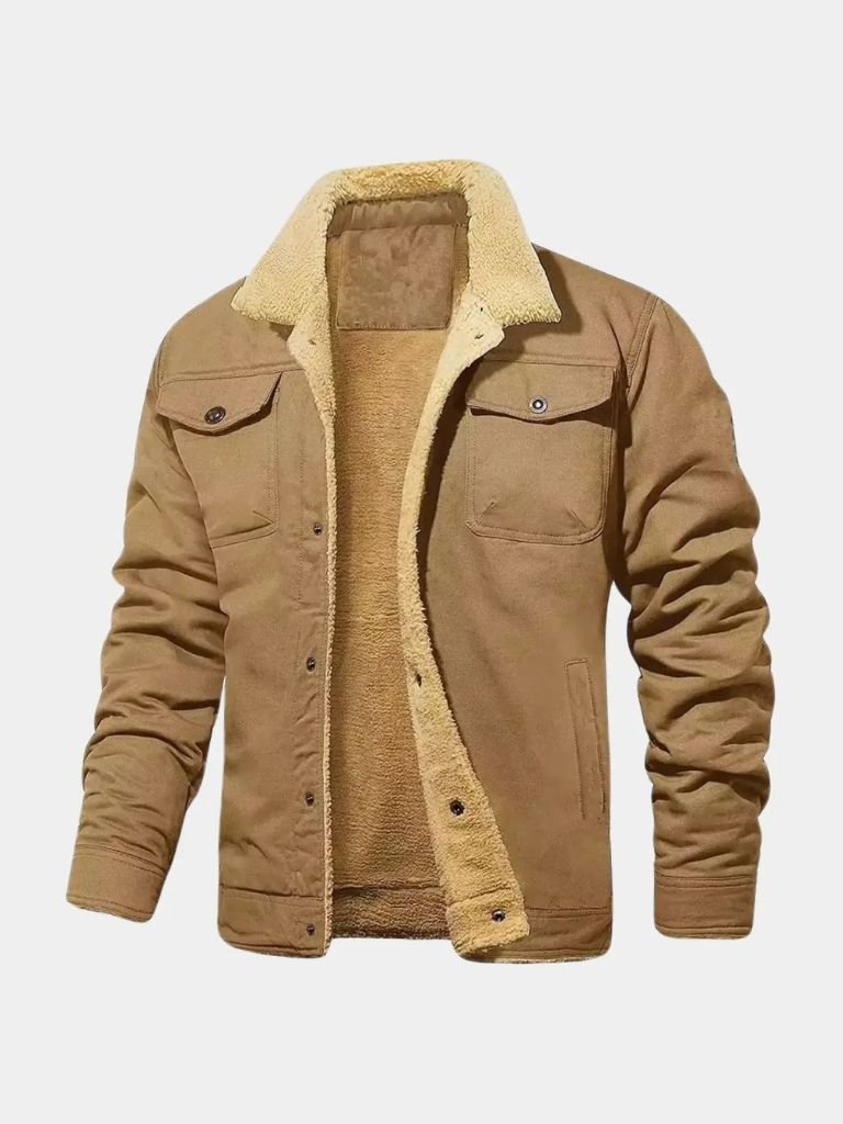 Giacca bomber in pile vintage