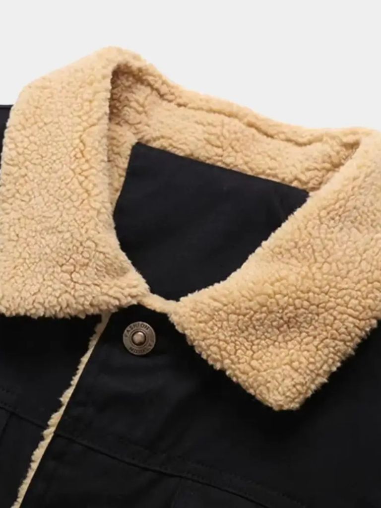 Giacca bomber in pile vintage