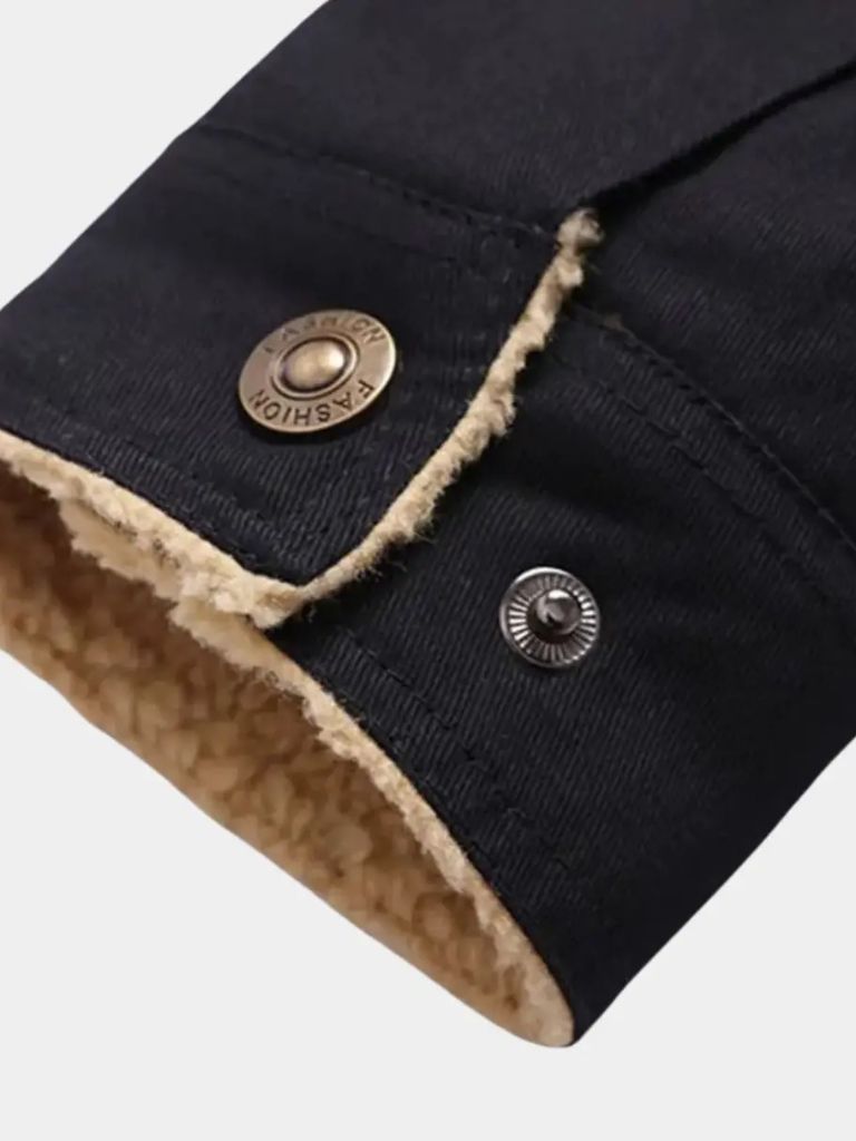 Giacca bomber in pile vintage