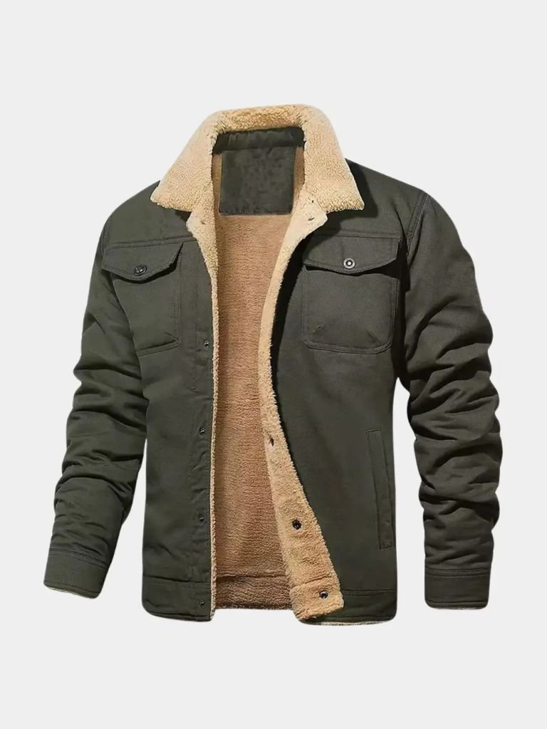 Giacca bomber in pile vintage