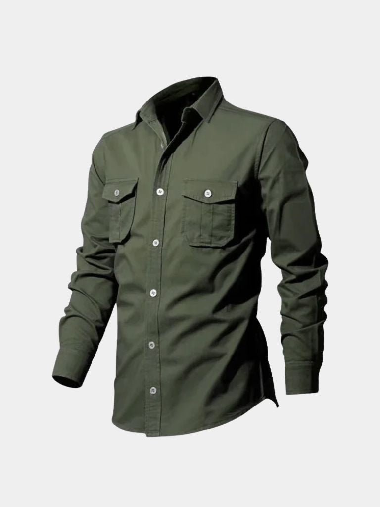 Camicia vintage a maniche lunghe