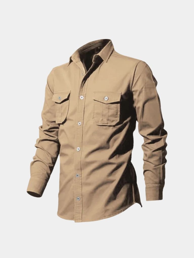 Camicia vintage a maniche lunghe