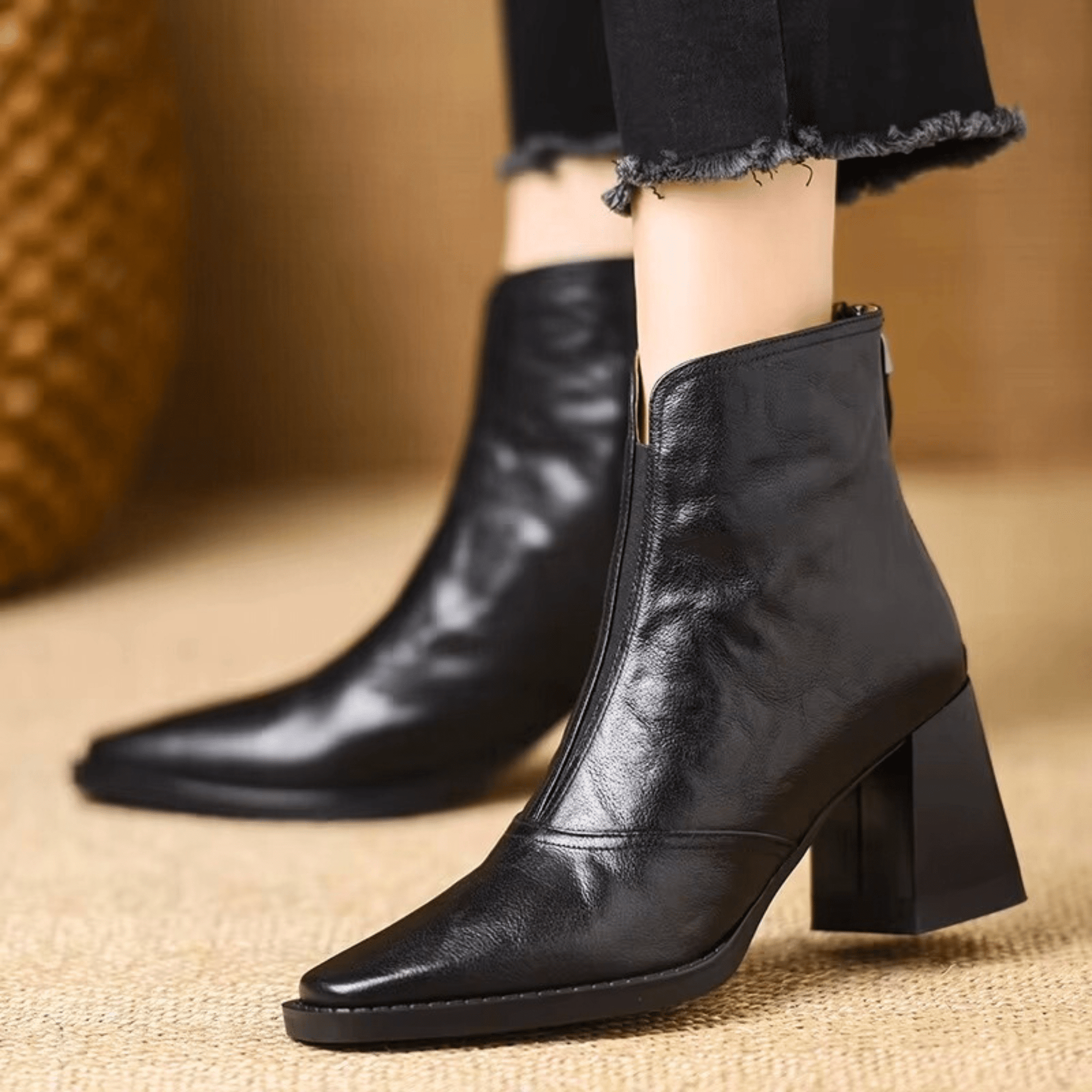 Rosalie | Stivaletti Di Lusso Con Tacco Medio