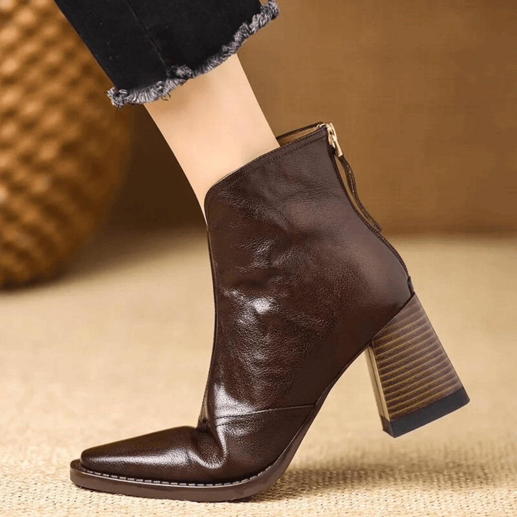 Rosalie | Stivaletti Di Lusso Con Tacco Medio